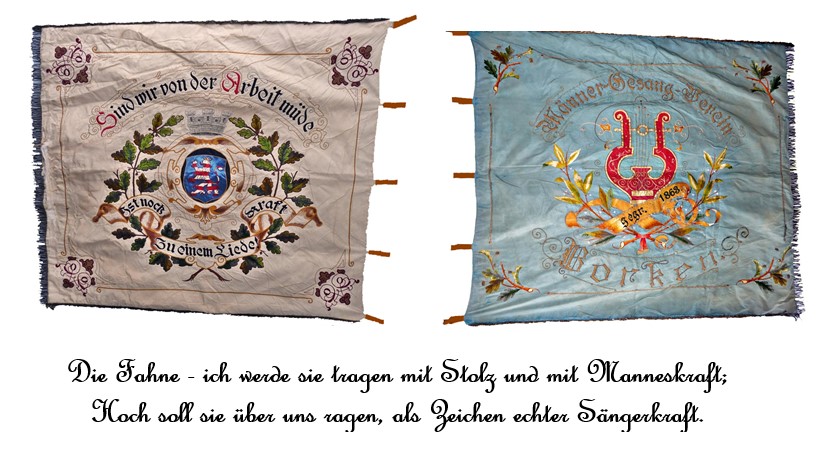Fahne des MGV 1863